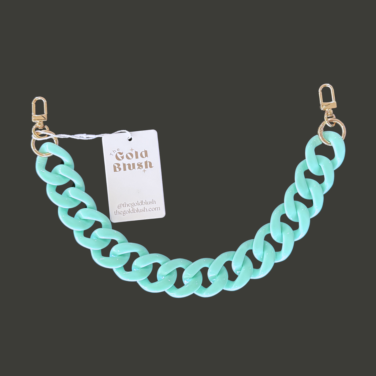 Acrylic Luxe Bag Chain | 18" Multi-Use Handle, Strap & Décor