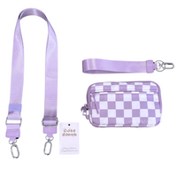 Gold Blush DualMode 2 in 1 Wallet RFID Protected– Nylon Wristlet & Crossbody Bag for Women, Fits Most Smartphones, Stylish & Versatile