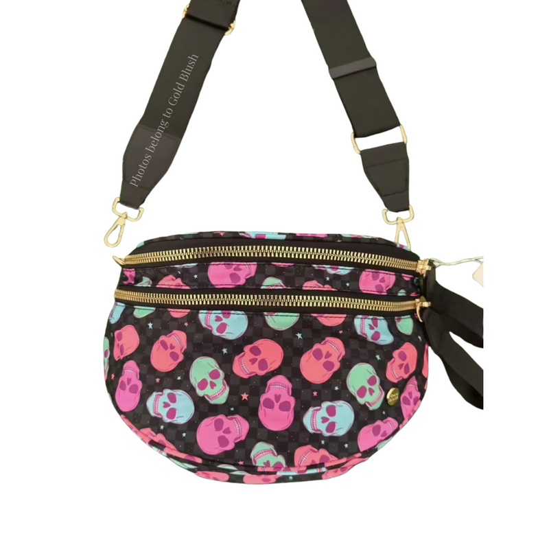 Gold Blush BEST SELLING Nylon Bum Bag Crossbody Bag MORE COLORS!