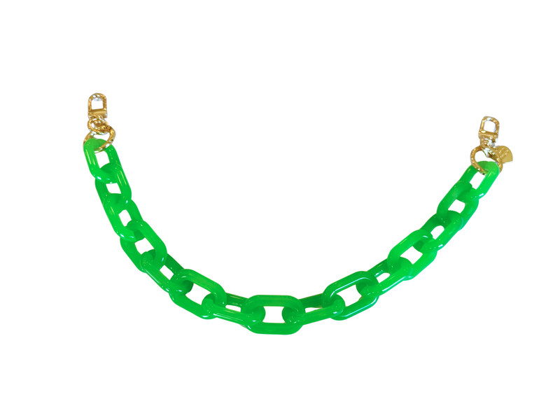 Gold Blush PopLinks – Chunky Acrylic Bag Chain for Purses, Handbags & Crossbodies (Decor or Handle)