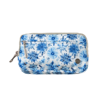 Gold Blush DualMode 2 in 1 Wallet RFID Protected– Nylon Wristlet & Crossbody Bag for Women, Fits Most Smartphones, Stylish & Versatile