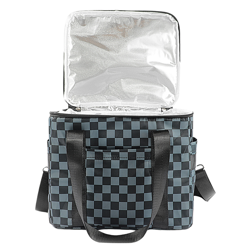 Stealth Checker Ice Pack Cooler Bag