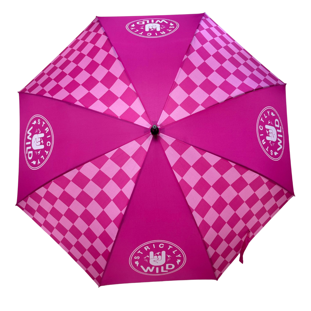 Speedy Pink Umbrella (DO NOT ORDER WITH ANYTHING BUT CROC CHARMS, STICKERS, OR WRAPPING PAPER!!!)
