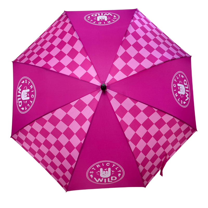 Speedy Pink Umbrella (DO NOT ORDER WITH ANYTHING BUT CROC CHARMS, STICKERS, OR WRAPPING PAPER!!!)