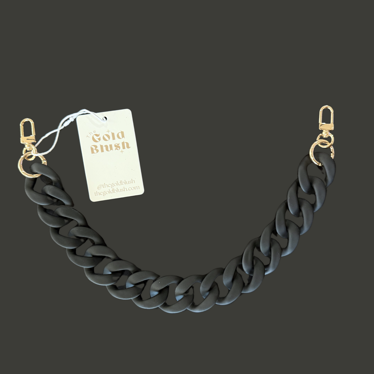 Acrylic Luxe Bag Chain | 18" Multi-Use Handle, Strap & Décor