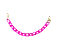 Gold Blush PopLinks – Chunky Acrylic Bag Chain for Purses, Handbags & Crossbodies (Decor or Handle)