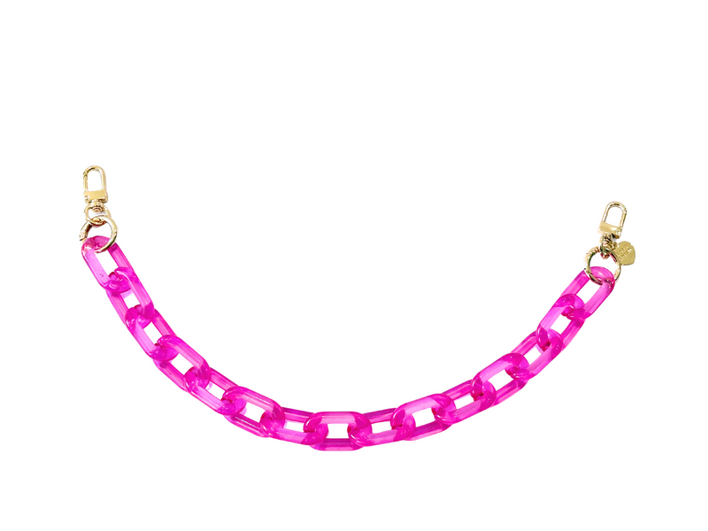 Gold Blush PopLinks – Chunky Acrylic Bag Chain for Purses, Handbags & Crossbodies (Decor or Handle)