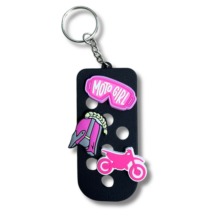*Croc Charm Keychain