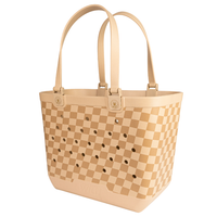 Desert Checker Moto Tote