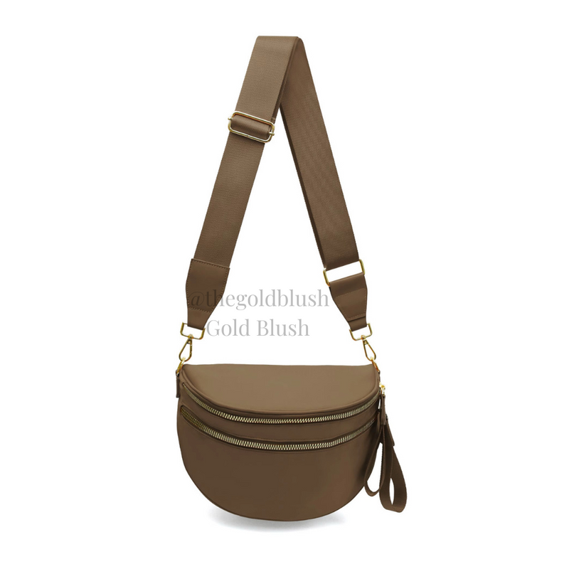 Gold Blush BEST SELLING Nylon Bum Bag Crossbody Bag MORE COLORS!