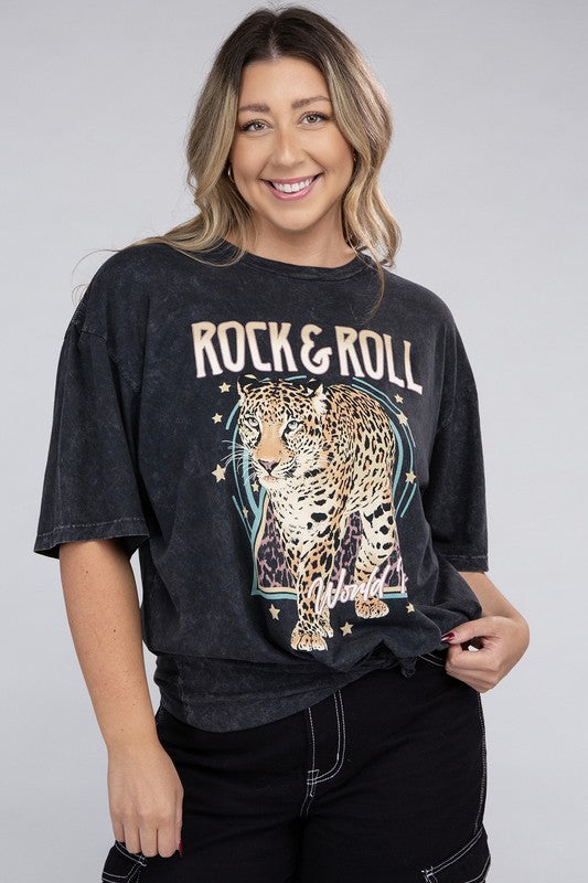 Plus Rock & Roll World Tour Graphic Top