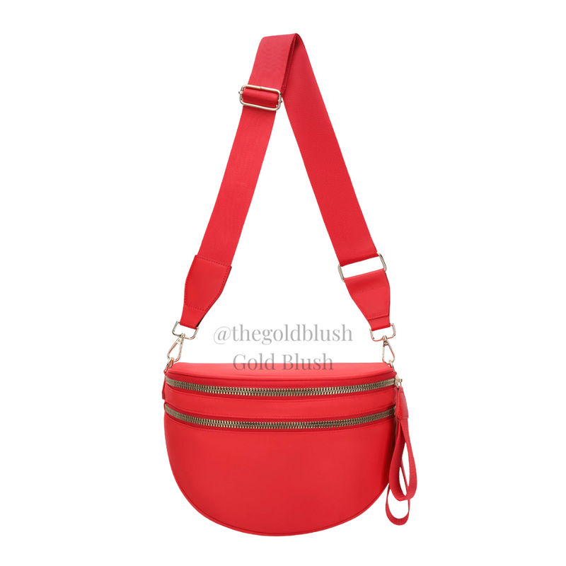 Gold Blush BEST SELLING Nylon Bum Bag Crossbody Bag MORE COLORS!