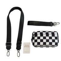 Gold Blush DualMode 2 in 1 Wallet RFID Protected– Nylon Wristlet & Crossbody Bag for Women, Fits Most Smartphones, Stylish & Versatile