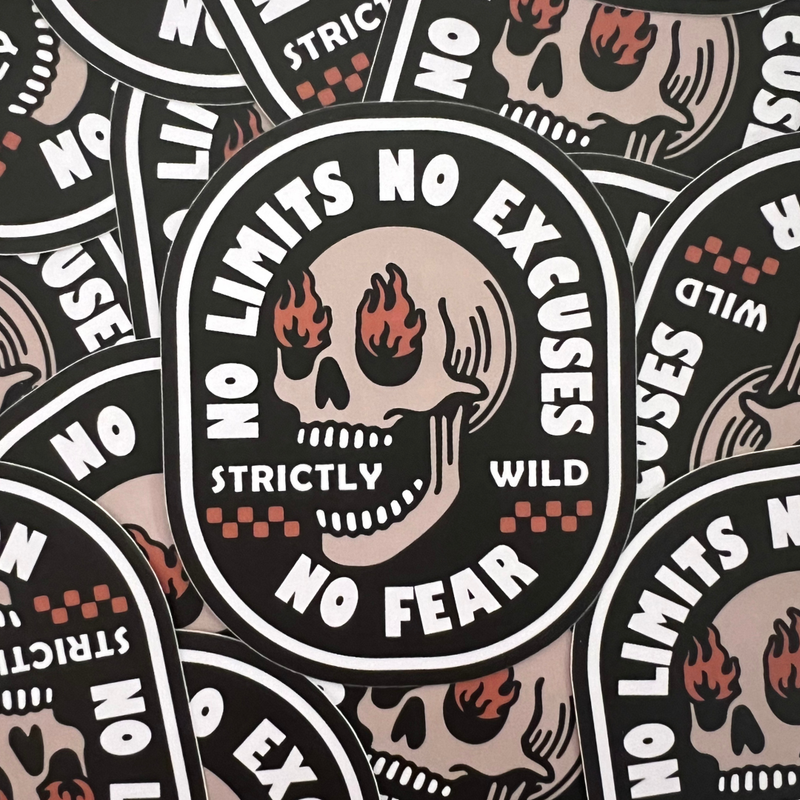 No Limits Sticker