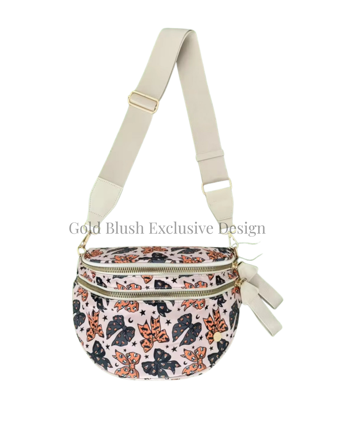 Gold Blush BEST SELLING Nylon Bum Bag Crossbody Bag MORE COLORS!