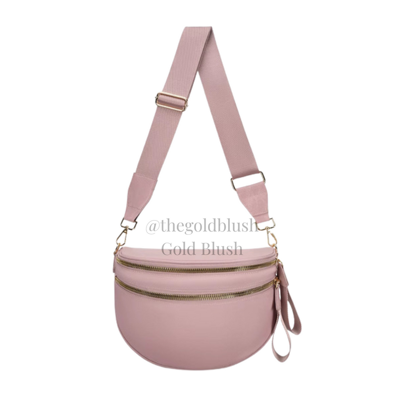 Gold Blush BEST SELLING Nylon Bum Bag Crossbody Bag MORE COLORS!