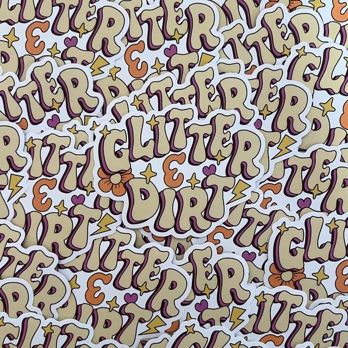 Glitter & Dirt Sticker