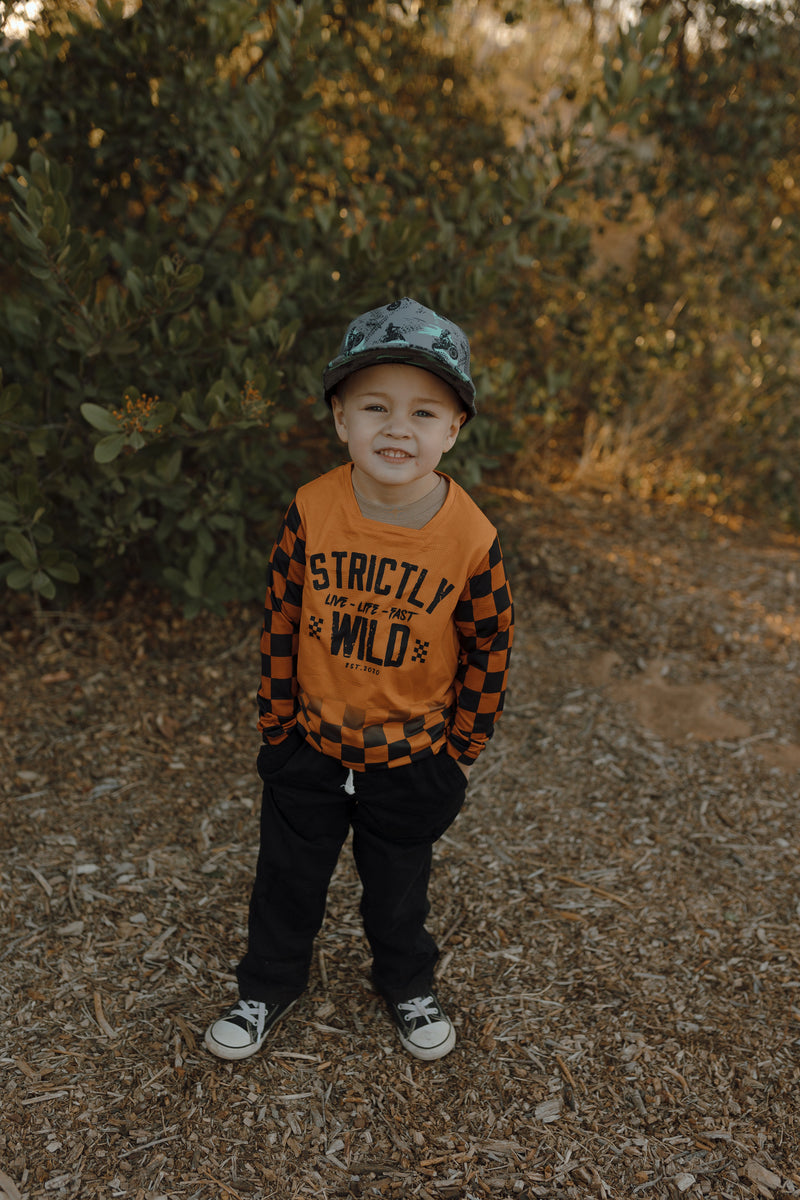 Citrus Check Jersey (2T - 2XL)