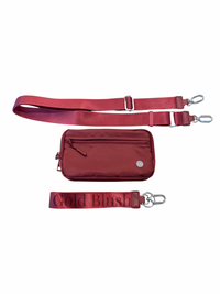 Gold Blush DualMode 2 in 1 Wallet RFID Protected– Nylon Wristlet & Crossbody Bag for Women, Fits Most Smartphones, Stylish & Versatile