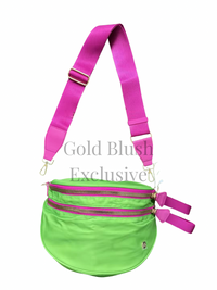 Gold Blush BEST SELLING Nylon Bum Bag Crossbody Bag MORE COLORS!