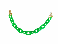 Gold Blush PopLinks – Chunky Acrylic Bag Chain for Purses, Handbags & Crossbodies (Decor or Handle)