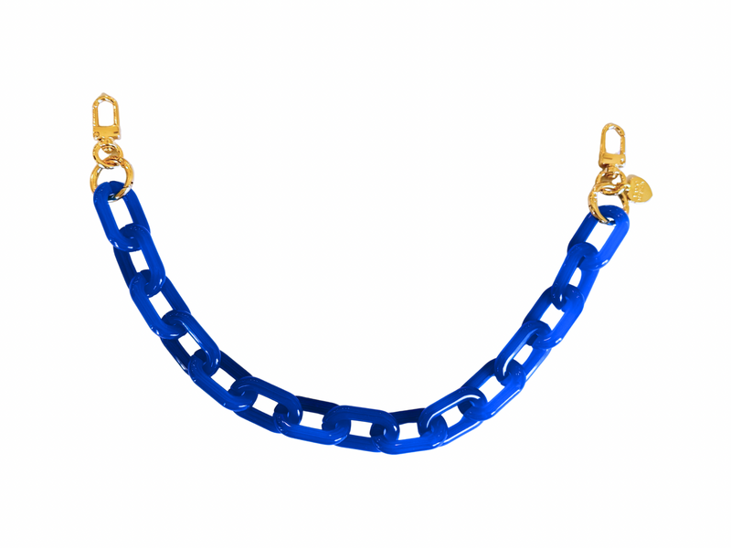 Gold Blush PopLinks – Chunky Acrylic Bag Chain for Purses, Handbags & Crossbodies (Decor or Handle)