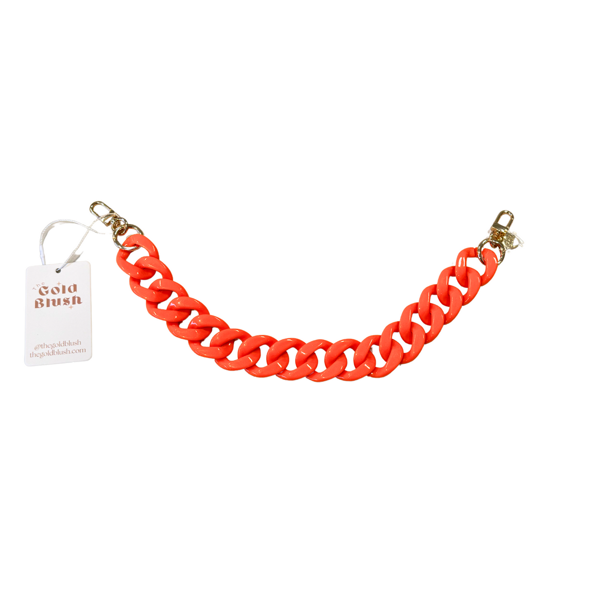 Acrylic Luxe Bag Chain | 18" Multi-Use Handle, Strap & Décor
