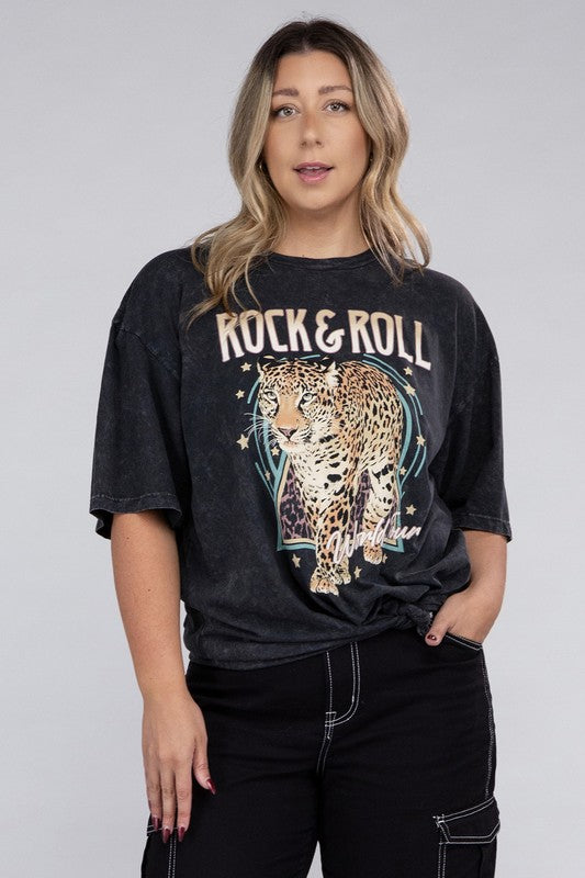 Plus Rock & Roll World Tour Graphic Top