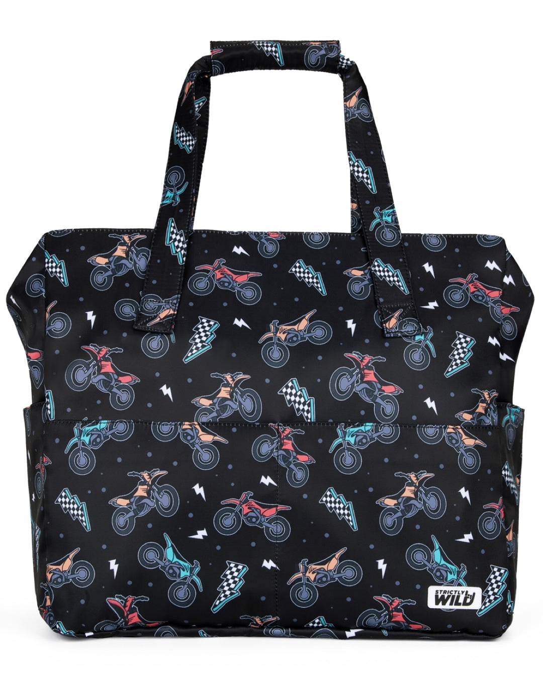 Fast Like Lightning Beach Bag